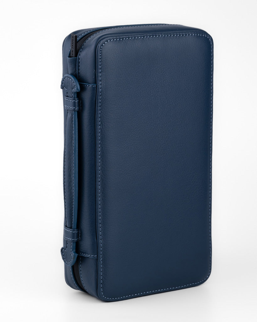 Alcantara Black Label Carry Humidor - Ocean