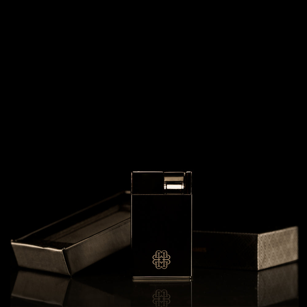 Black Iconic Ultra Slim Lighter
