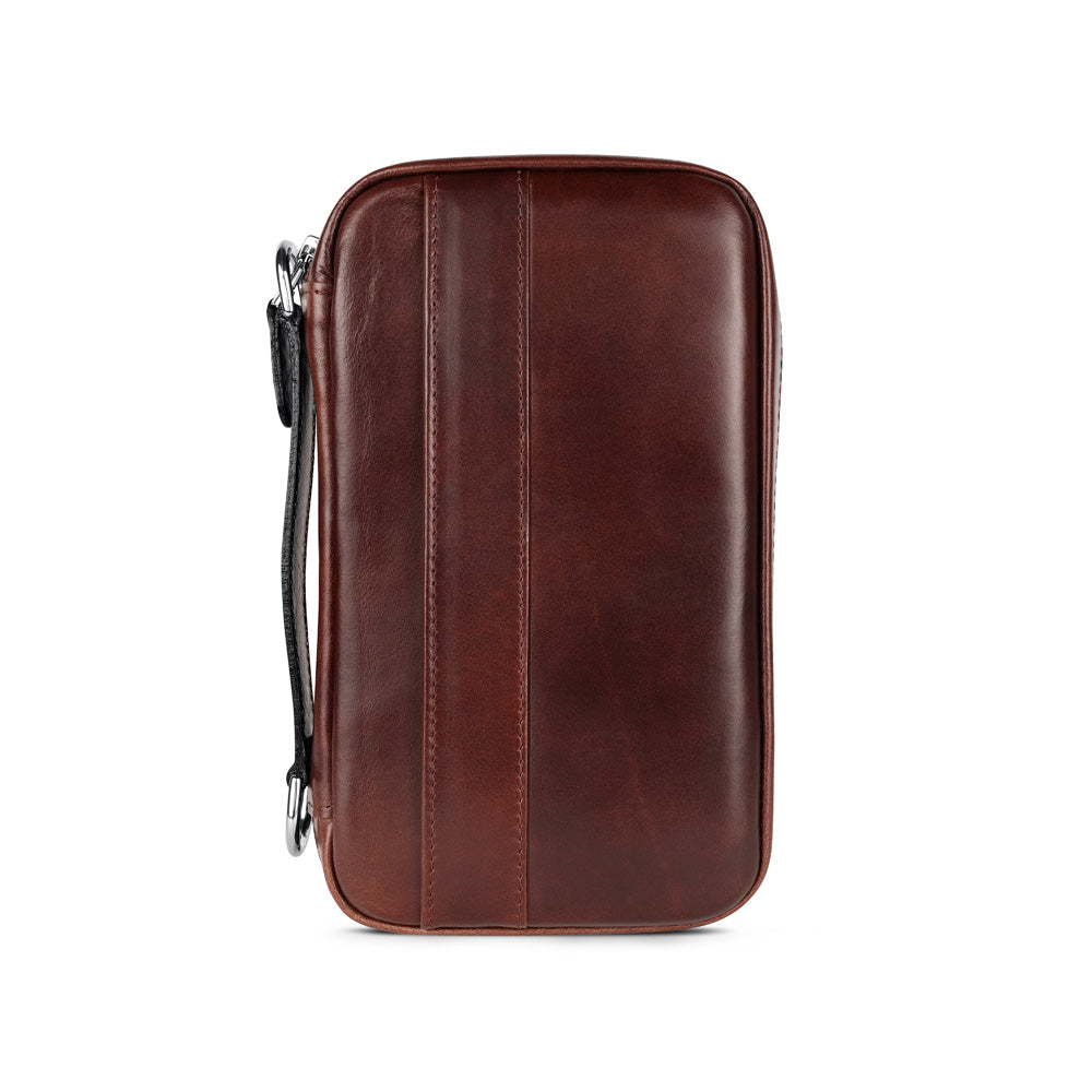 The Original Brown Cigar Case Exterior