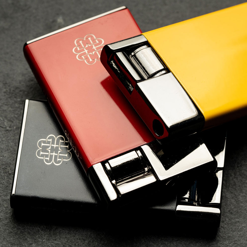 Black Iconic Ultra Slim Lighter